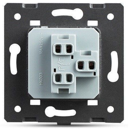 Кнопковий вимикач одноклавішний Livolo 720100415 сірий - Фото №1