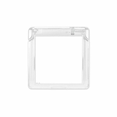 Кришка IP44 для розетки Livolo C7-1WF-11 білий  - Фото №1