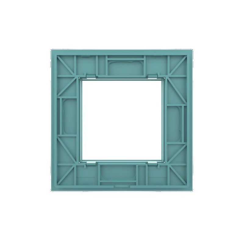 Рамка 1-місна Glass Livolo C7-SR-18 зелений - Фото №3