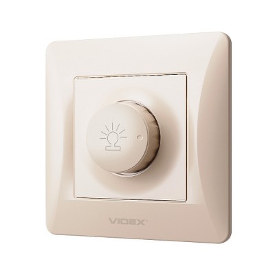  Диммер 600 Вт Videx Binera VF-BNDM600-CR крем - Фото №2
