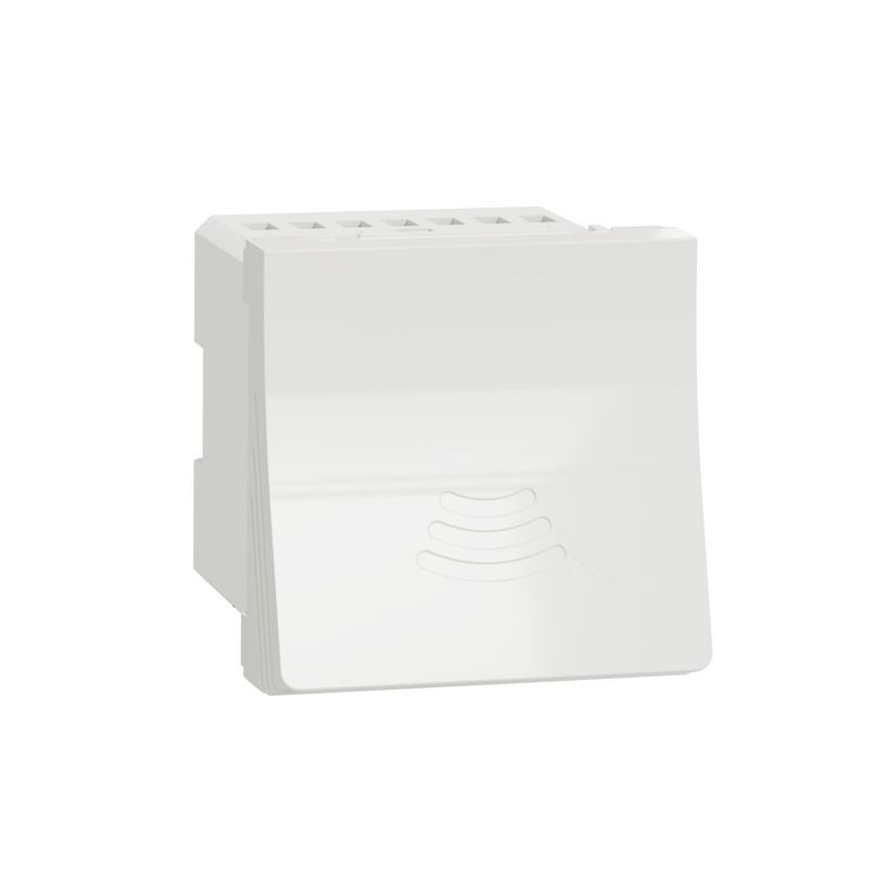 Звонок электрический, 2 модуля Unica NEW Schneider NU378618 белый