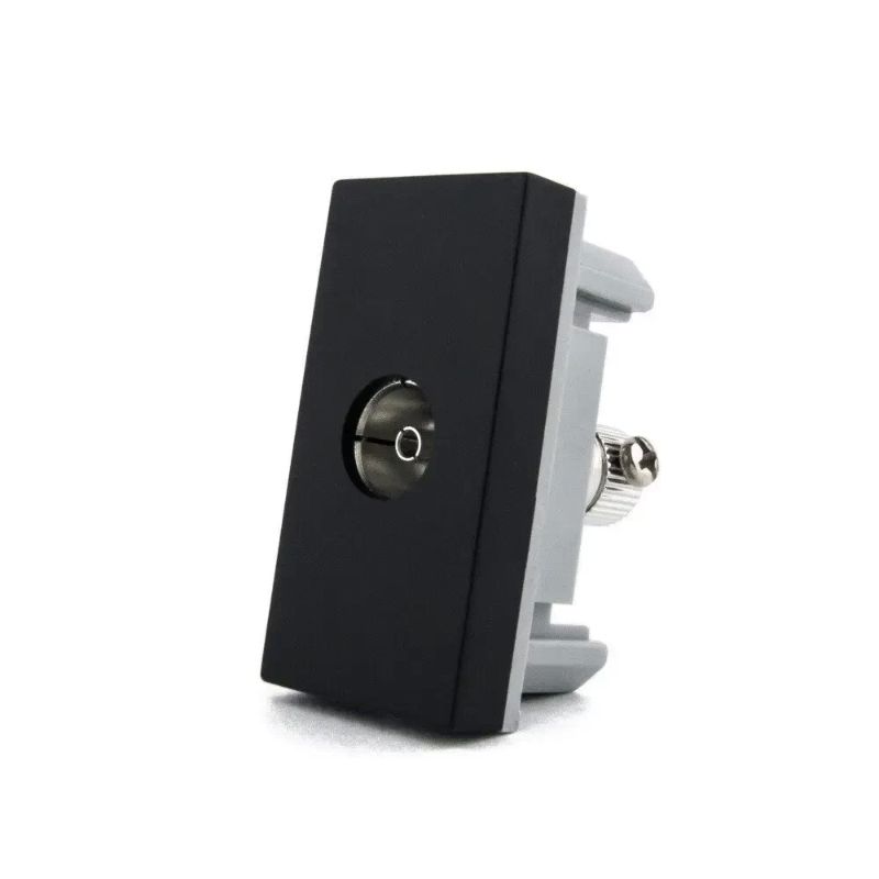 Розетка TV конечная Livolo 727800112 черный