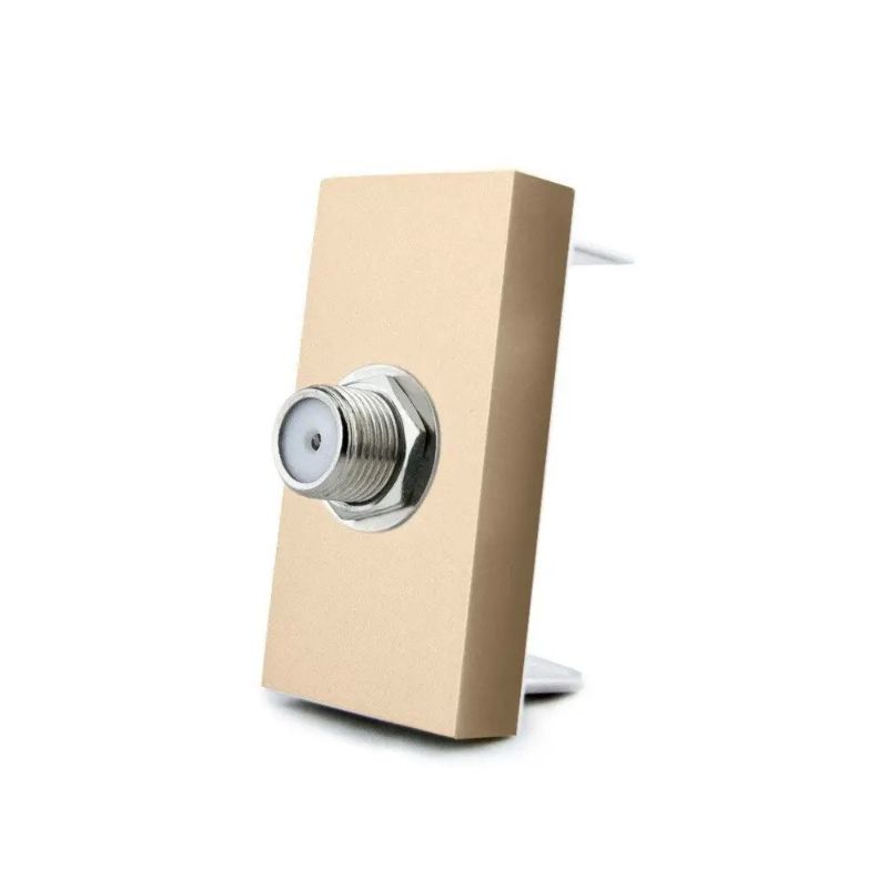 Розетка SAT кінцева Livolo 727200113 золото