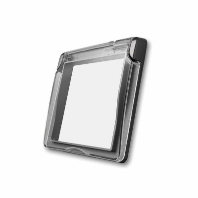 Кришка IP44 для розетки Livolo C7-1WF-15 сірий
