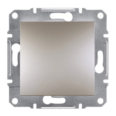 Выключатель одноклавишный IP44 Asfora Schneider EPH0100269 бронза