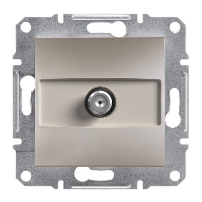 Розетка SAT конечная Asfora Schneider EPH3700169 бронза