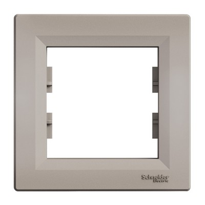 Рамка 1-местная Asfora Schneider EPH5800169 бронза