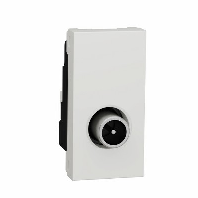 Розетка TV, 1 модуль Unica NEW Schneider NU346118 белый
