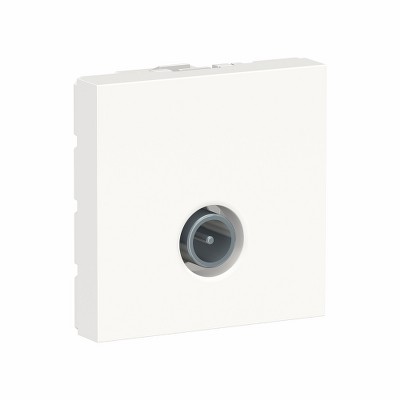 Розетка TV, 2 модуля Unica NEW Schneider NU346218 белый