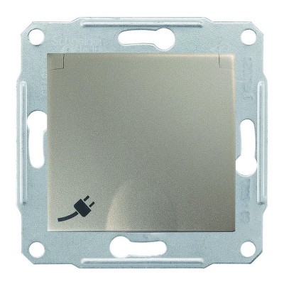Аудиорозетка Sedna Schneider SDN3100168 титан